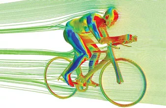 Image of a bicyclist