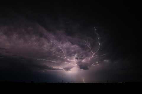 Spider Lightning Looks Terrifying from Space!