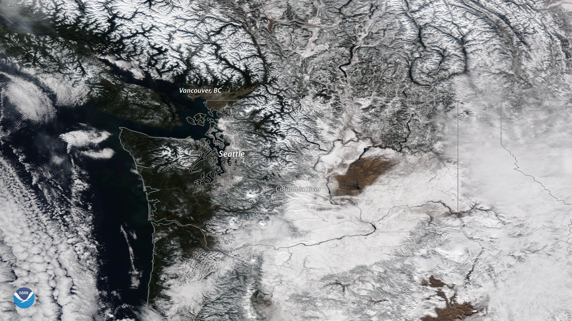 The Snowy Pacific Northwest