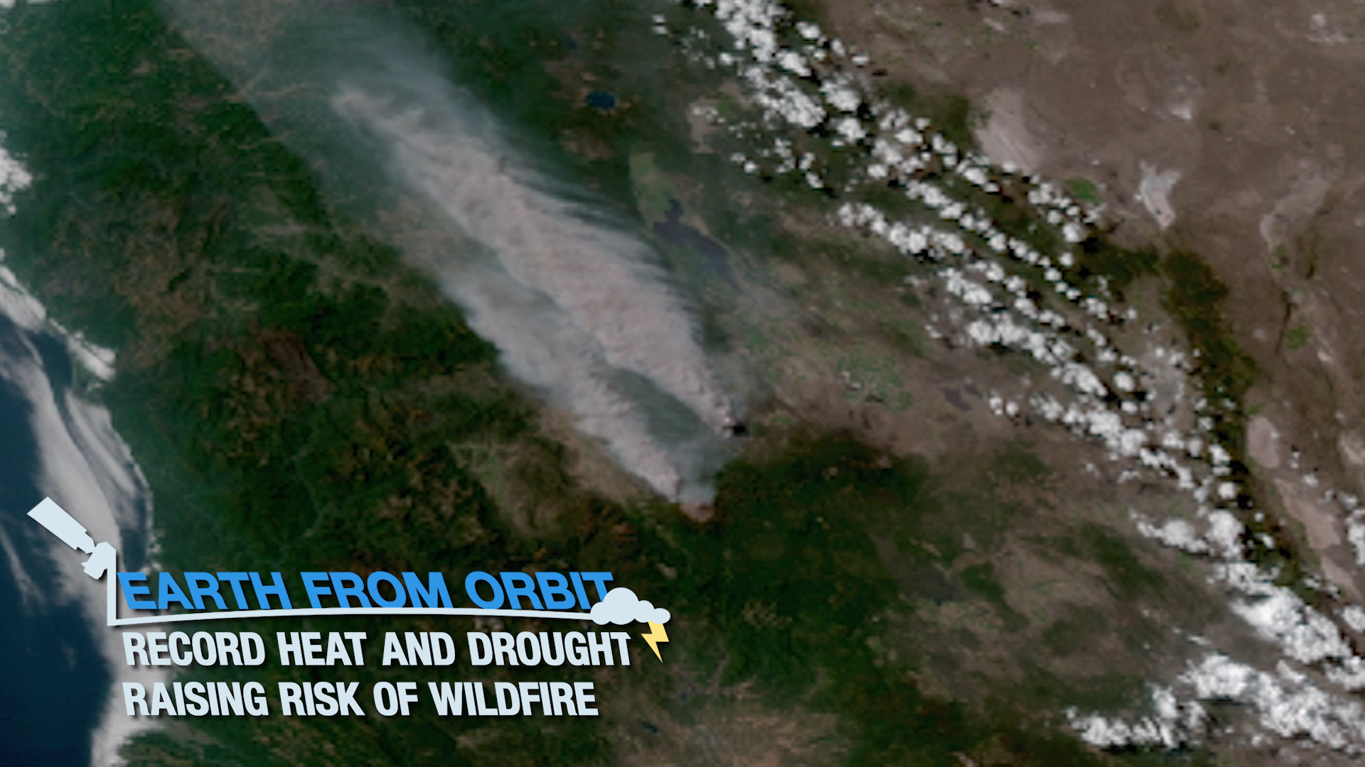 Earth from Orbit: Record Heat and Drought is Raising Wildfire Risk