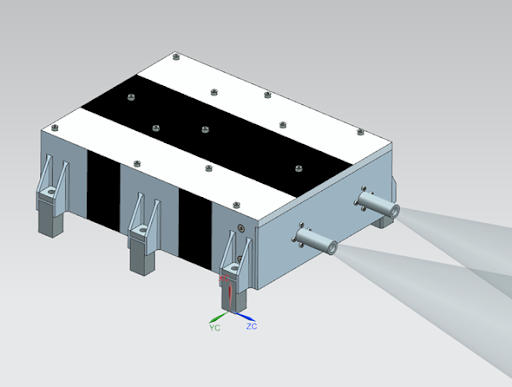 Rendering of XFM instrument for Lagrange missions.