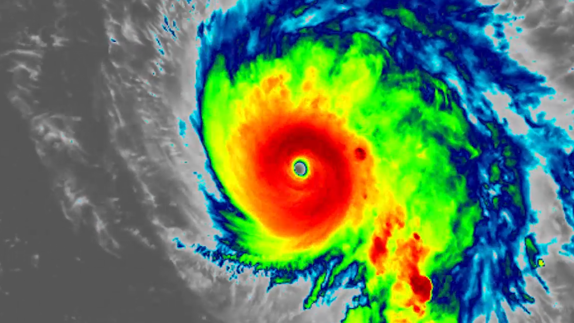 Earth from Orbit: Hurricane Sam Powers Across the Atlantic