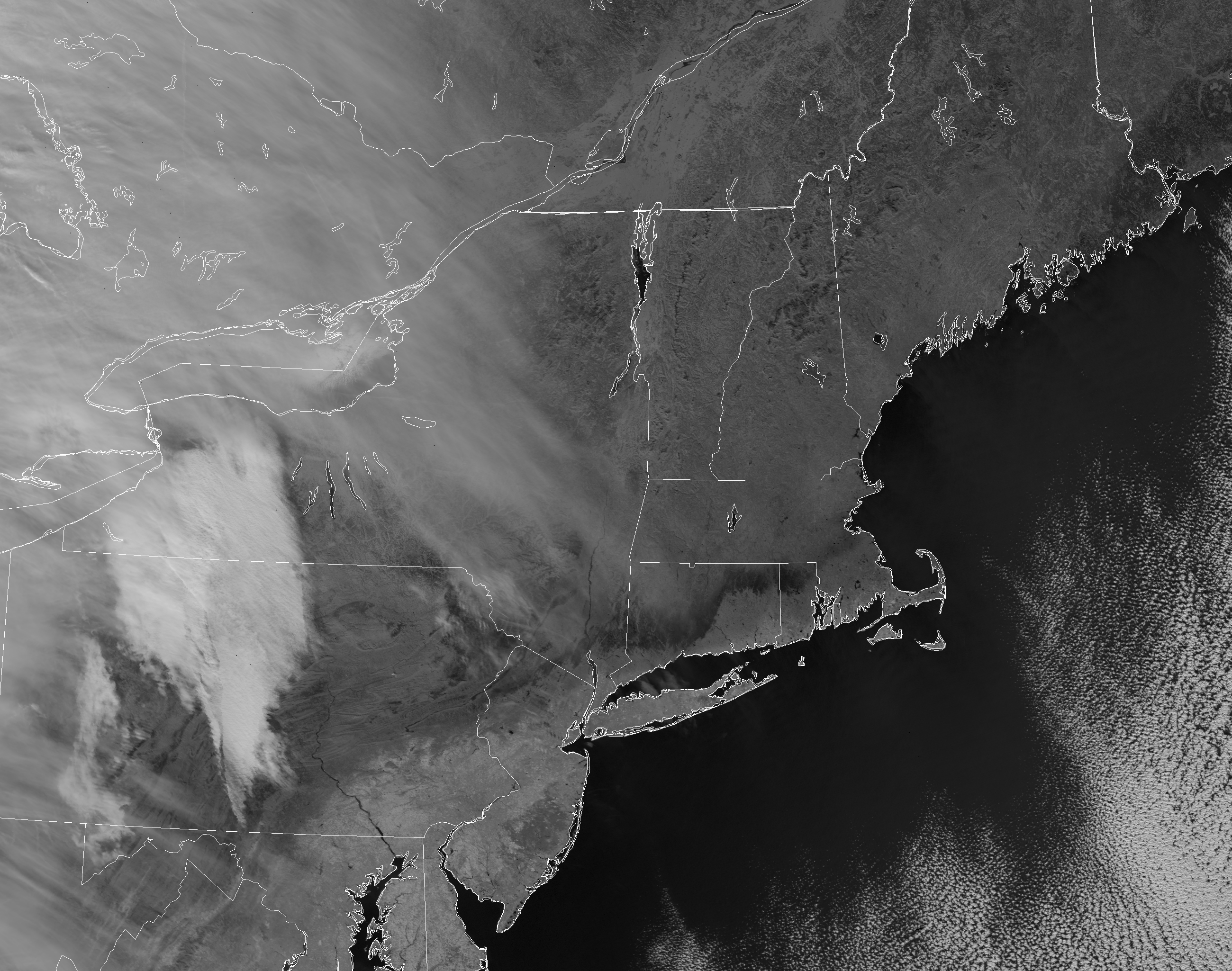 VIIRS Track a Massive Ice Storm