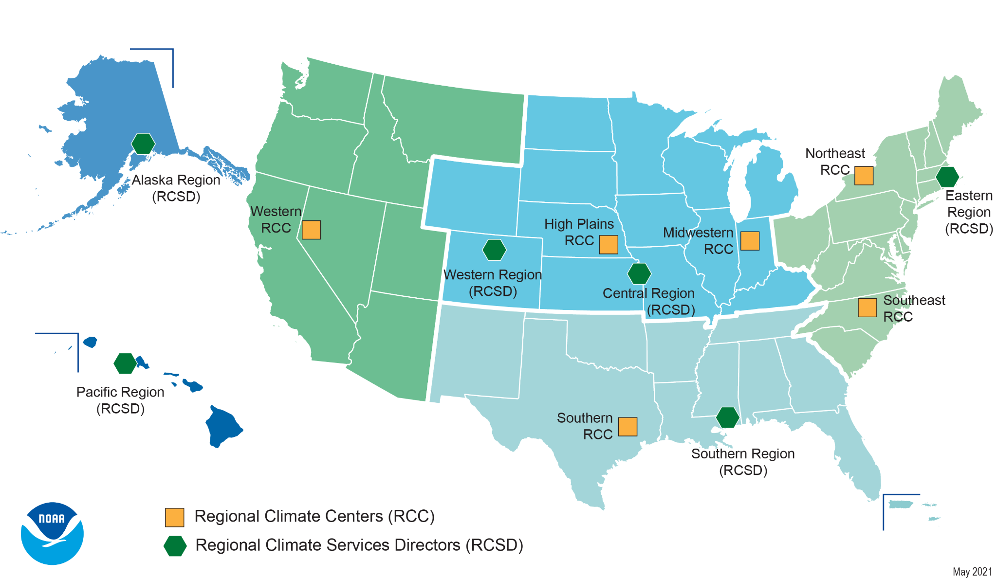 NOAA Announces Three Regional Climate Service Directors