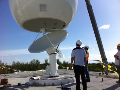 DIRECT BROADCAST RECEPTION SITE COMPLETED IN MIAMI
