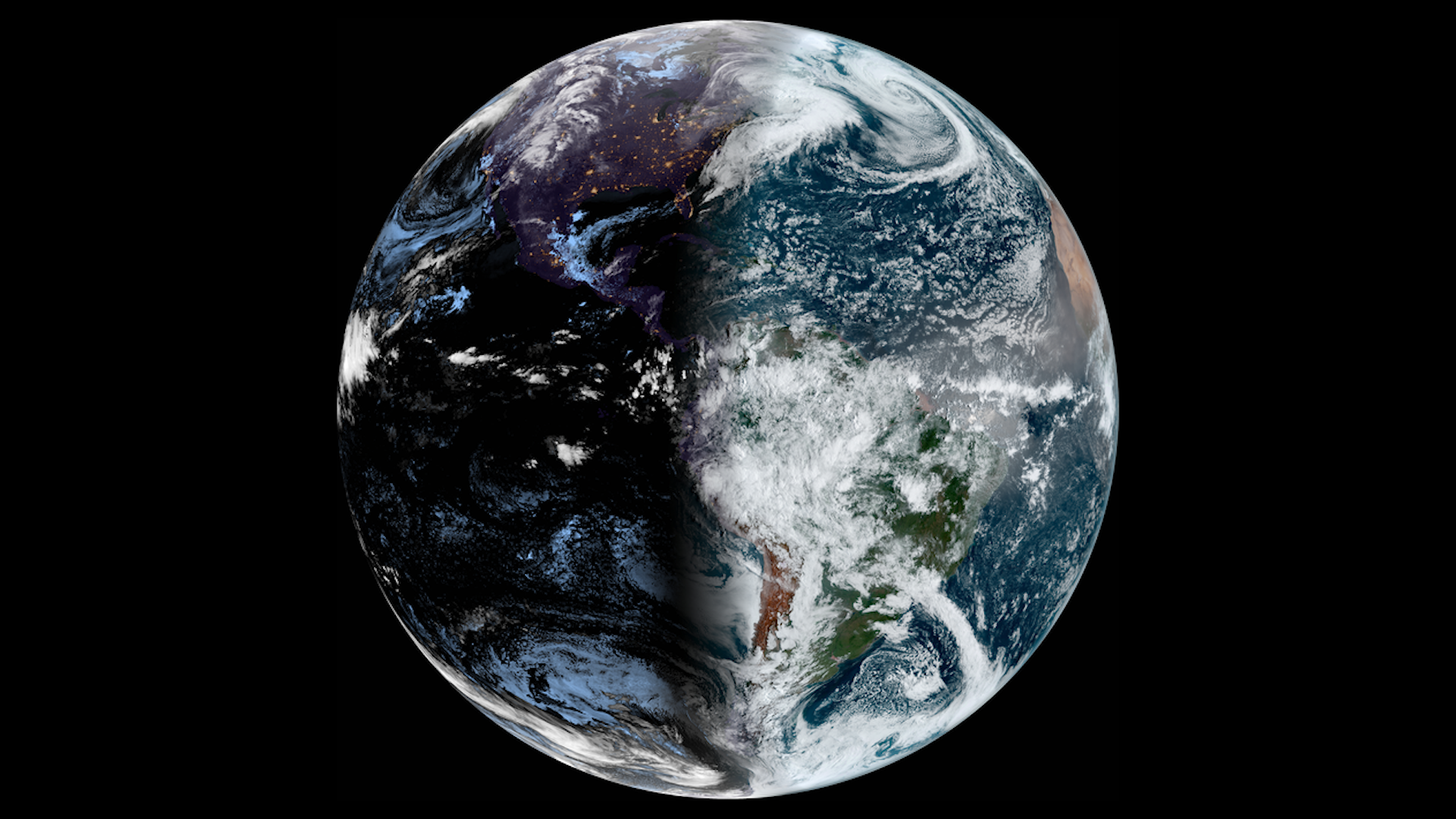 Earth from Orbit: Vernal Equinox