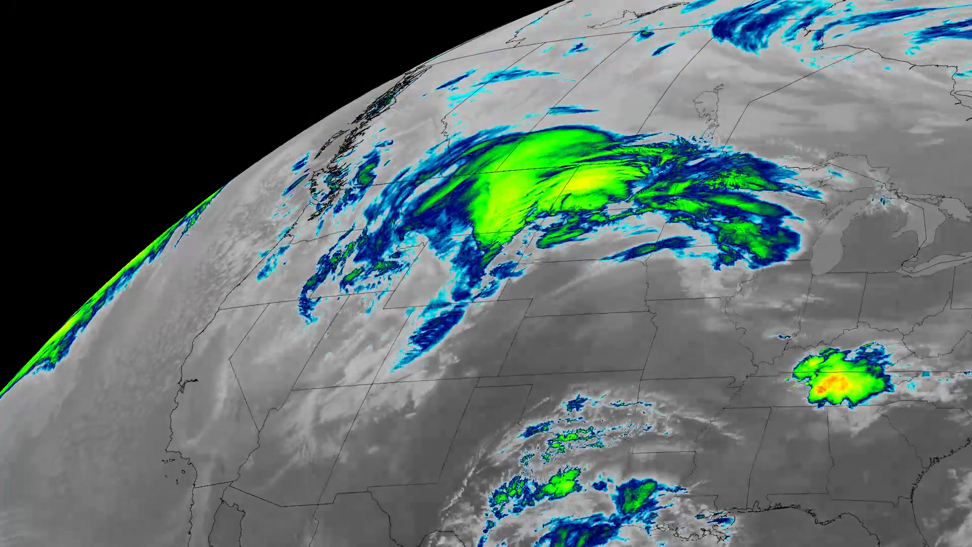 Earth from Orbit: Spring Snowstorm Hits U.S.