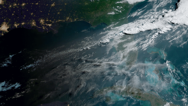 Rope cloud over Florida