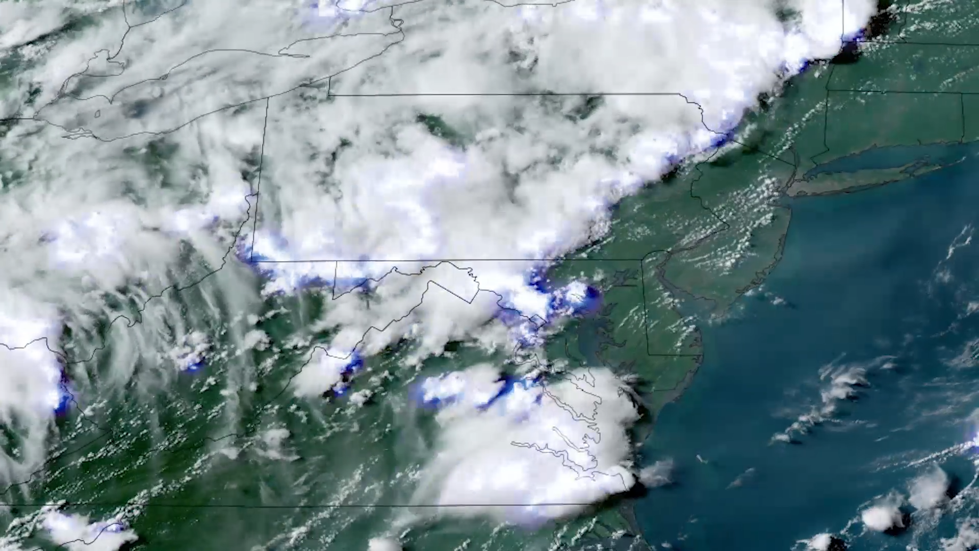 This live map shows lightning strikes all over the world in real-time