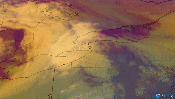 Image of weather over Buffalo, New York