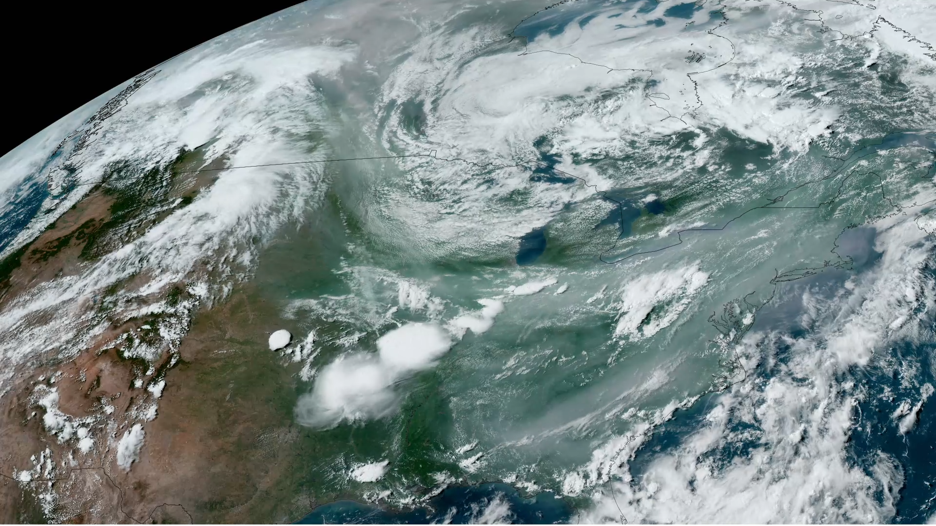 NOAA Satellites Monitor Severe Weather and Smoke