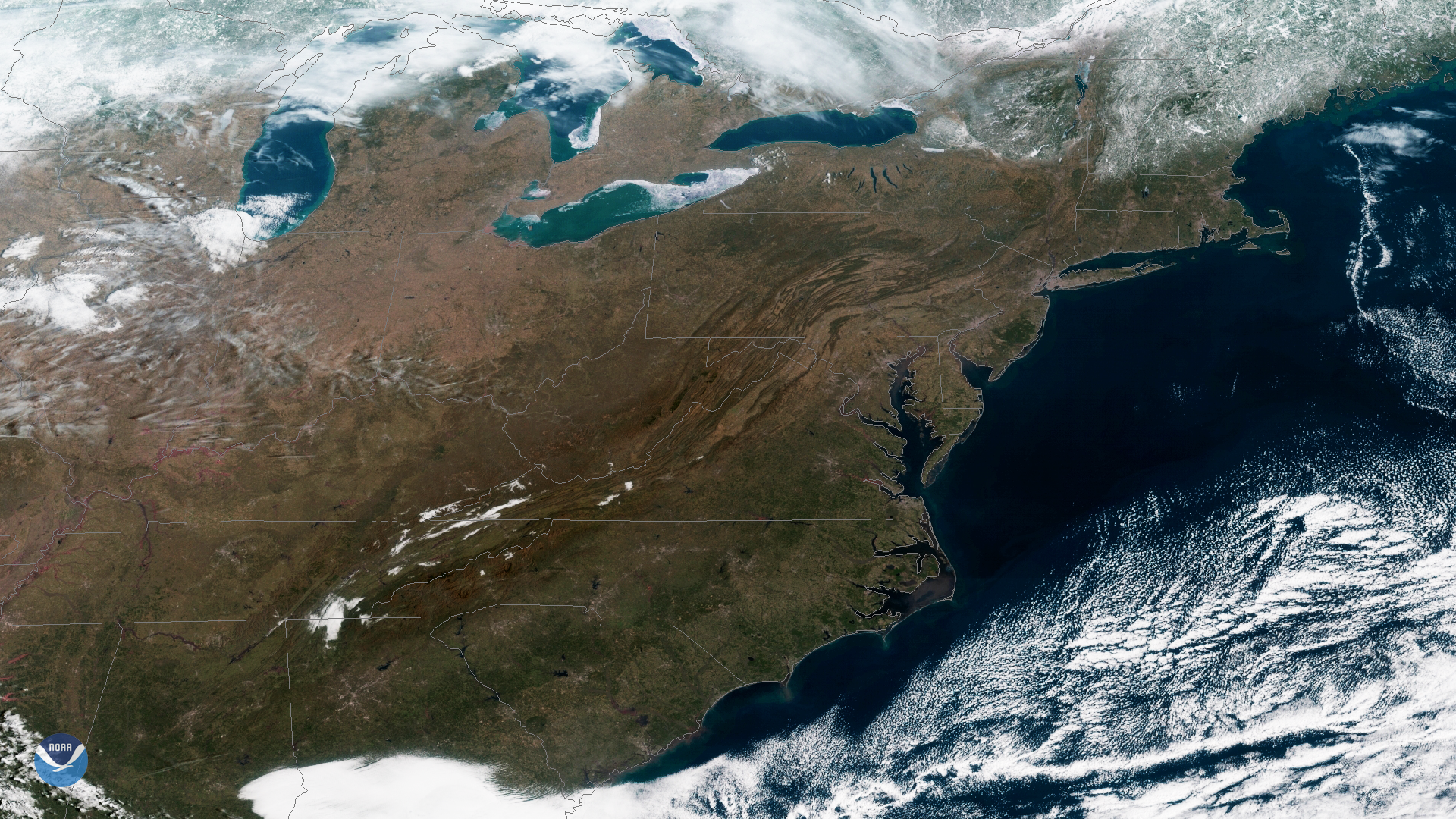 U.S. Coast from GOES East; New GOES West Next