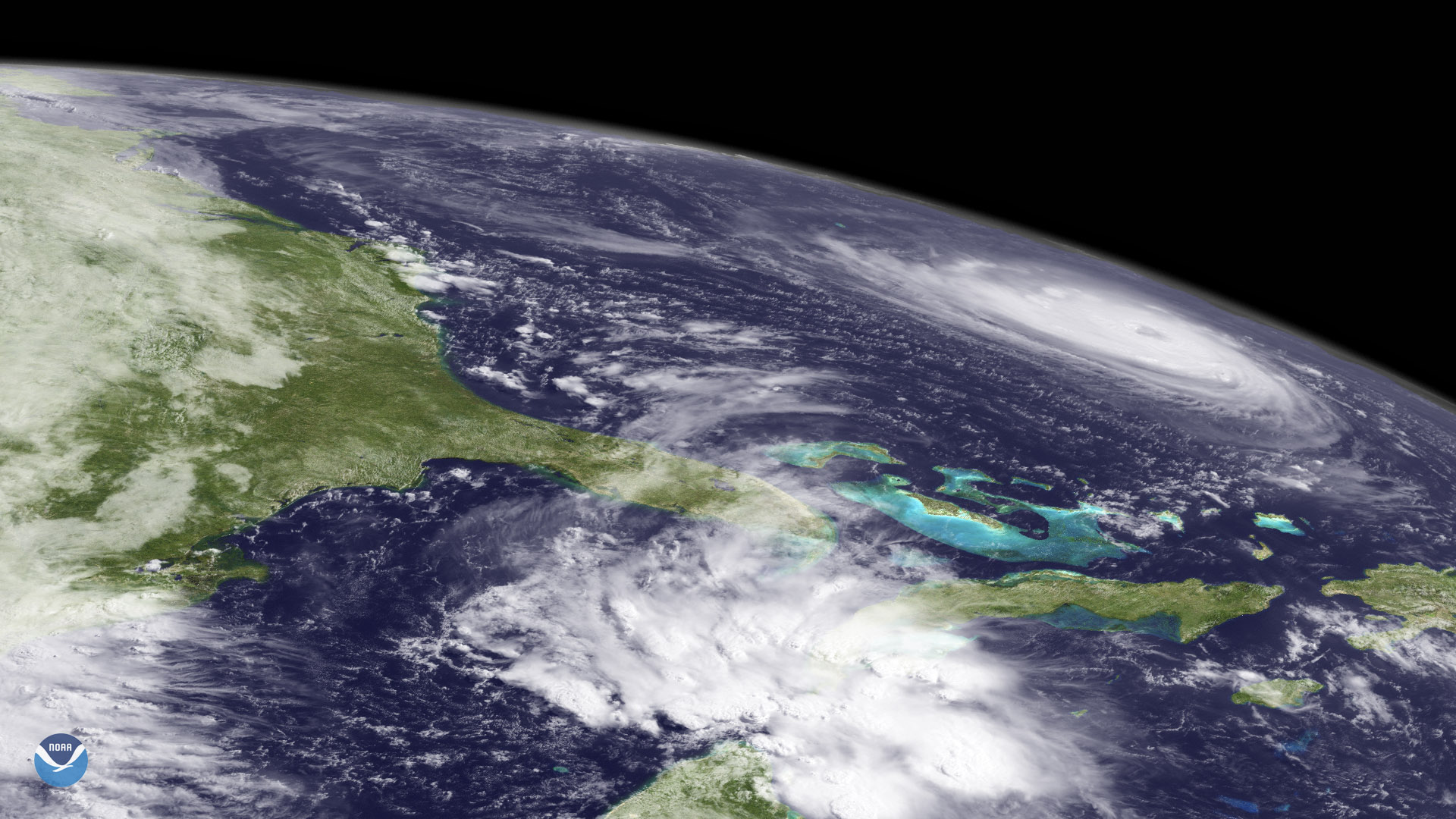 Limb View of Category 4 Hurricane Florence 2018