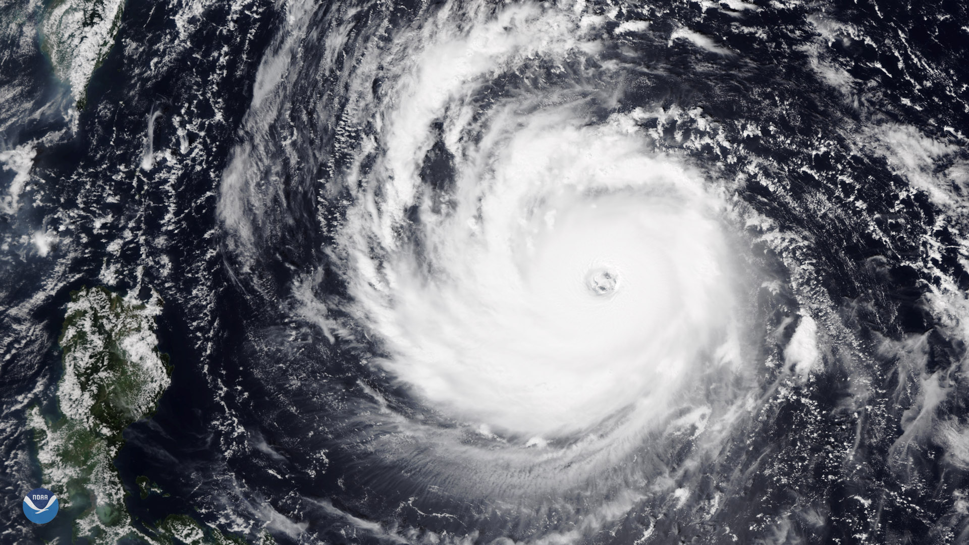 Super Typhoon Trami in the Western Pacific