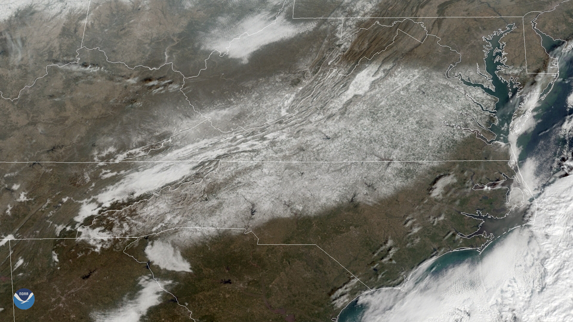 Record December Snowfall in the Mid-Atlantic