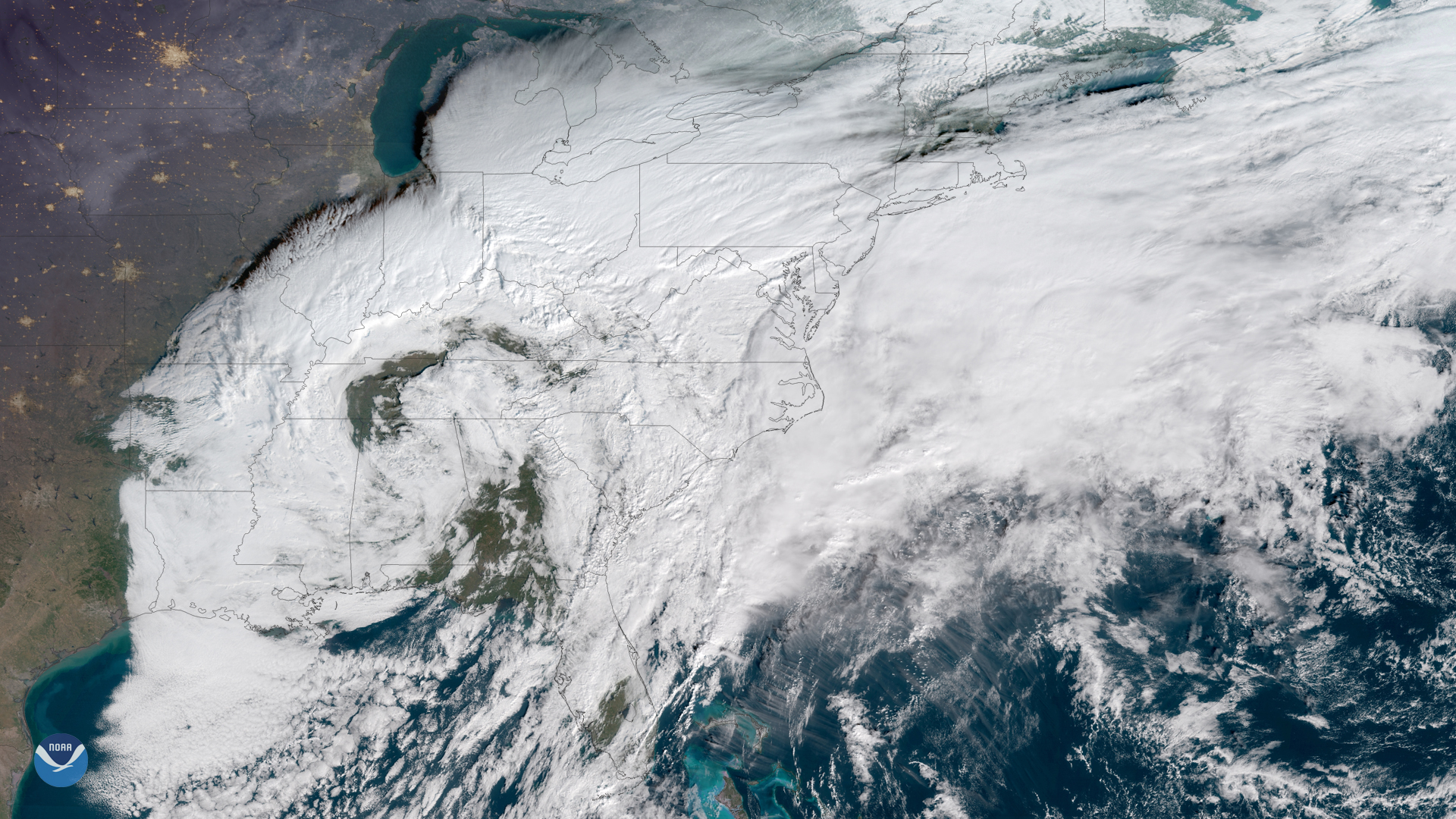 Wettest Year on Record for Many Cities in the Eastern U.S.