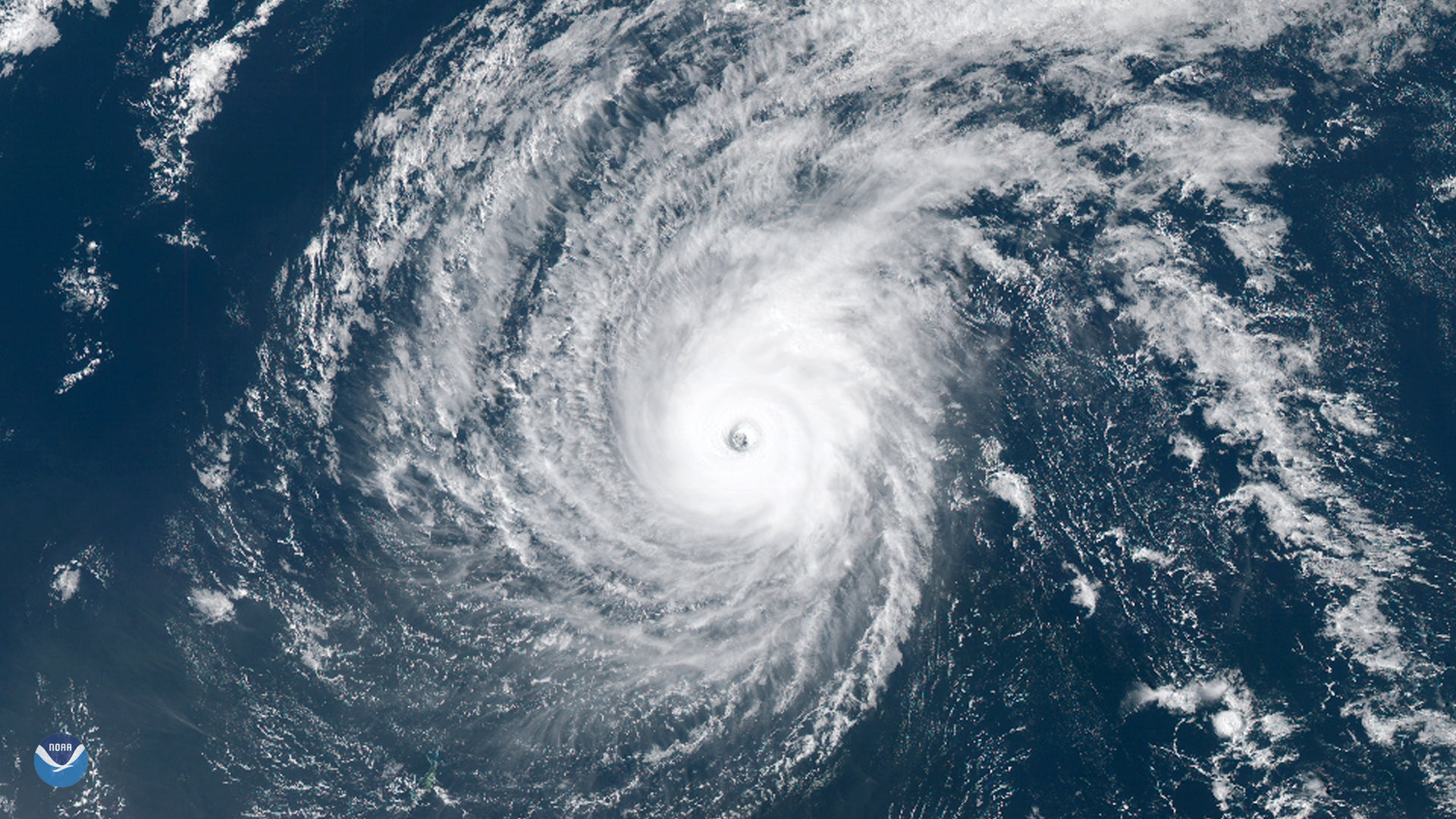 Typhoon Wutip churns through the Pacific