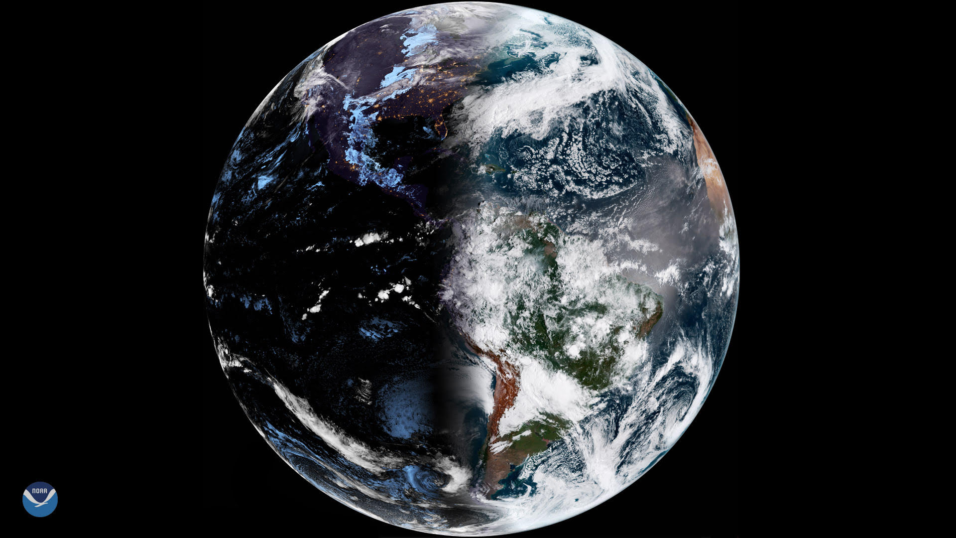 GOES East Captures View of Vernal Equinox