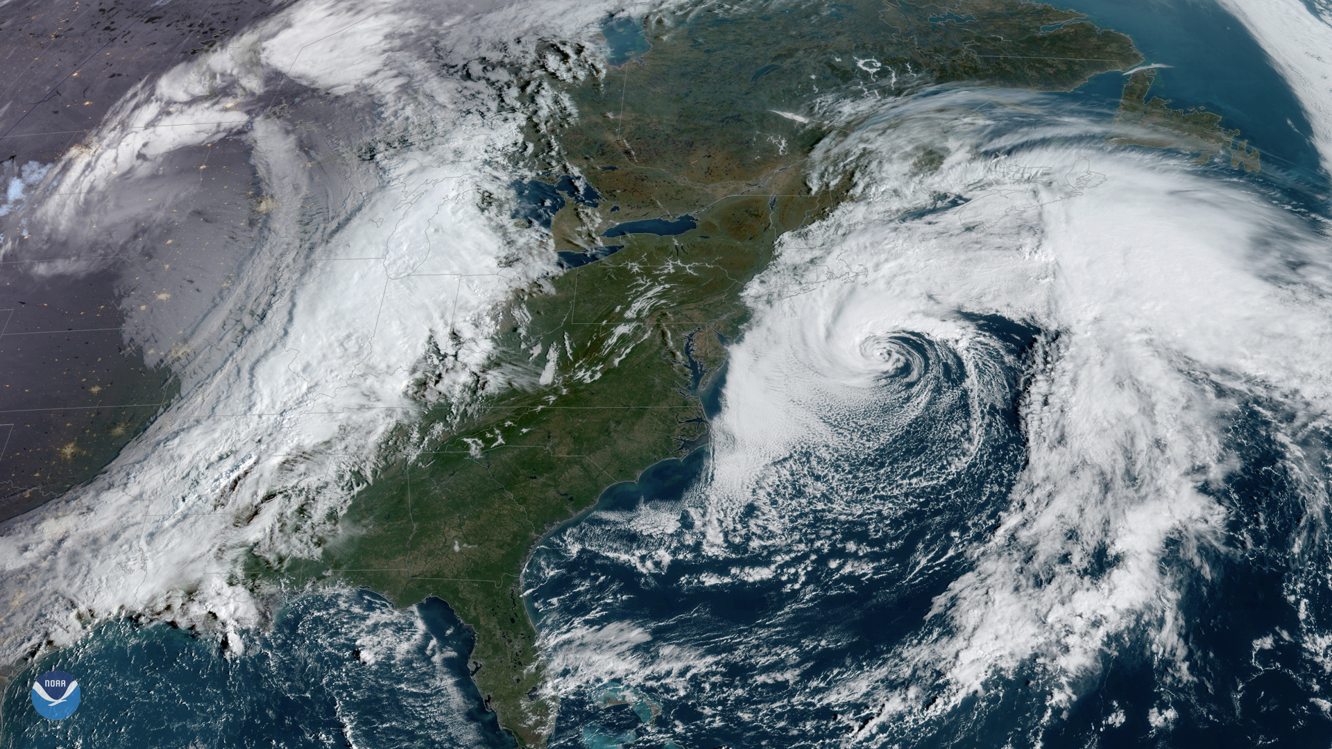 GOES East Focuses on Dual Storm Systems