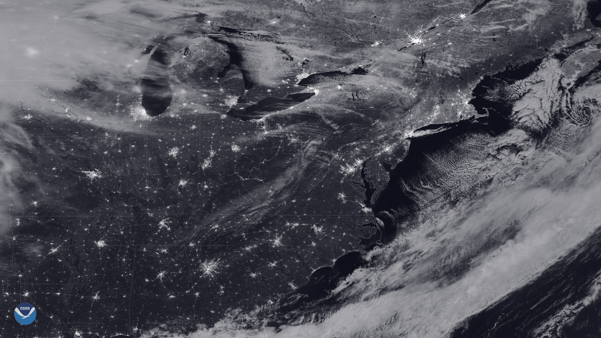 NOAA-20 Captures a Sparkly Night View