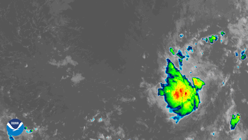 GOES-East Witnesses the Birth of Tropical Storm Gonzalo