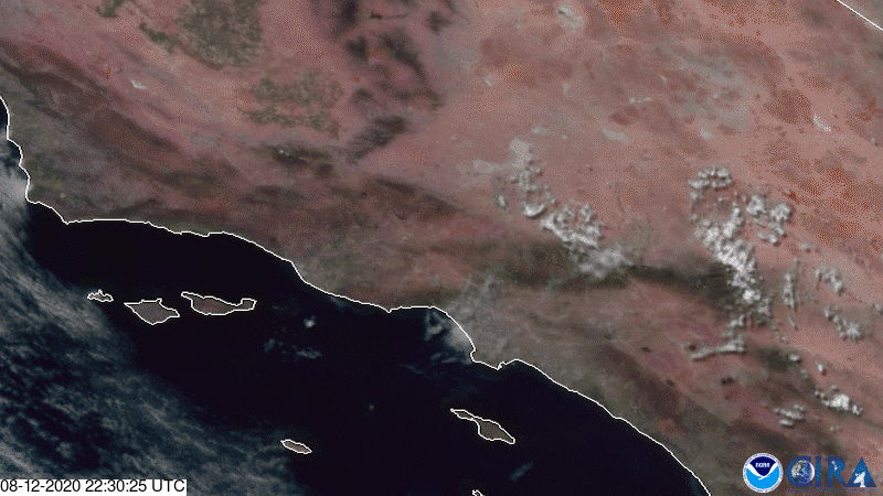 Image of California fires