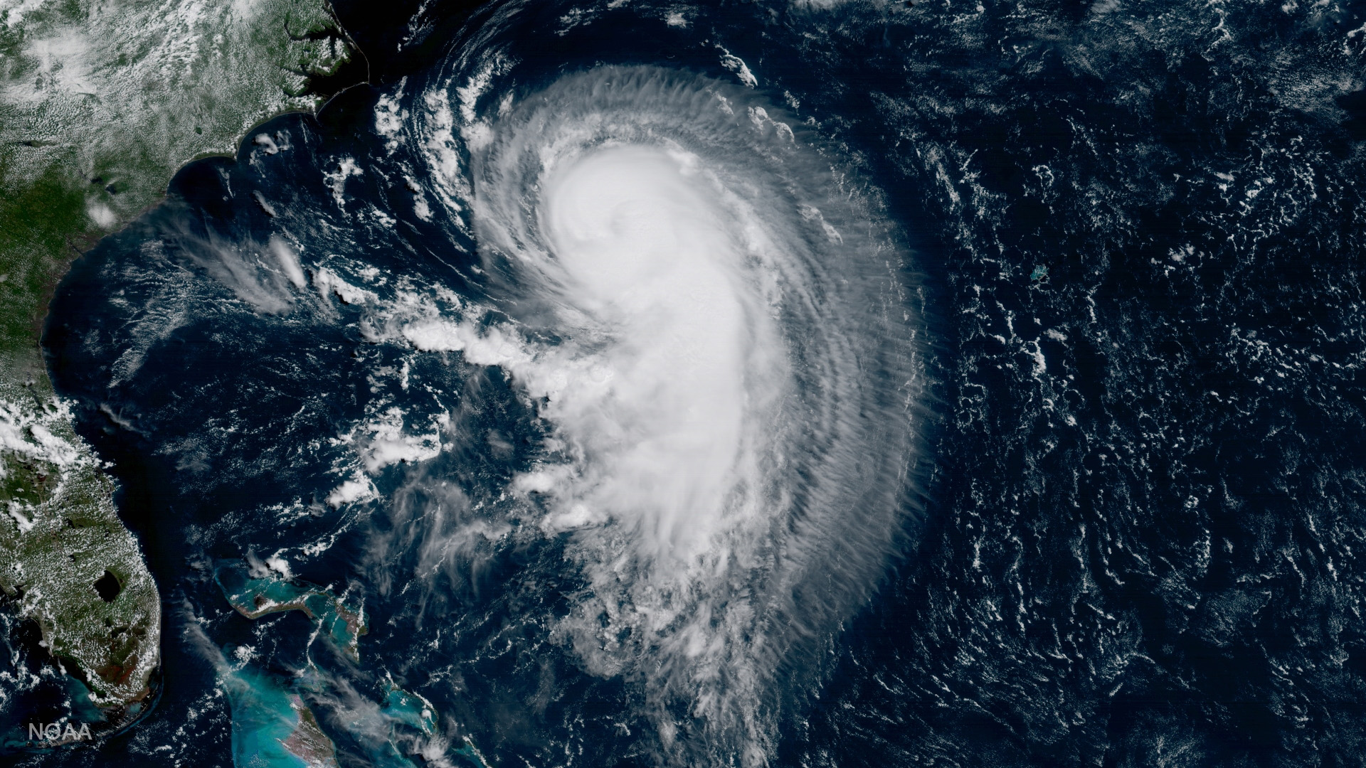 Hurricane Gert in the Atlantic Ocean