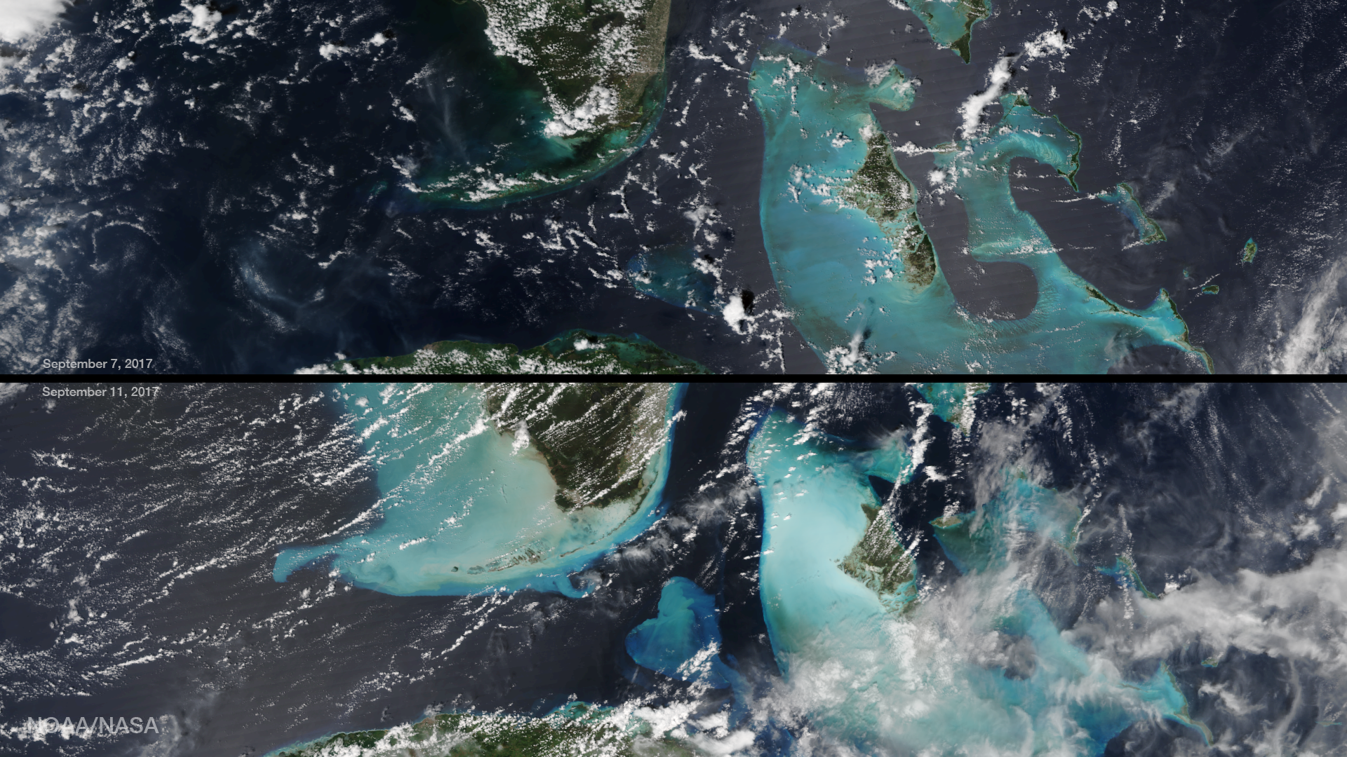 Sand Disturbed by the Passing of Hurricane Irma