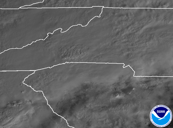Alabama, Georgia, and South Carolina views of the storms via GOES East mesoscale, Feb. 2020. 