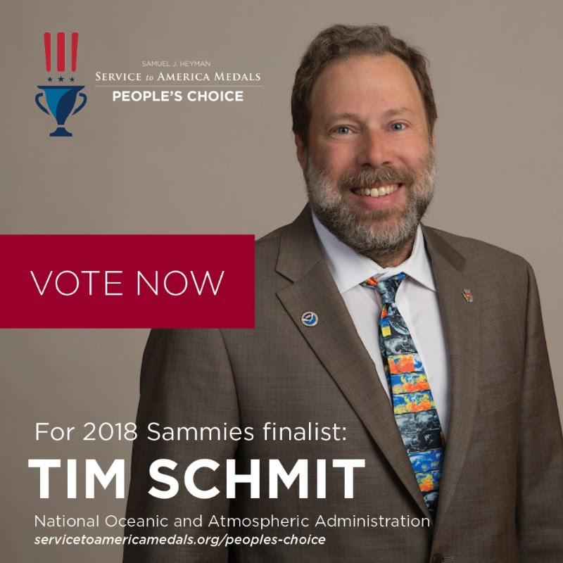 NOAA’s Tim Schmit Nominated for a Sammies Award - Vote NOW!