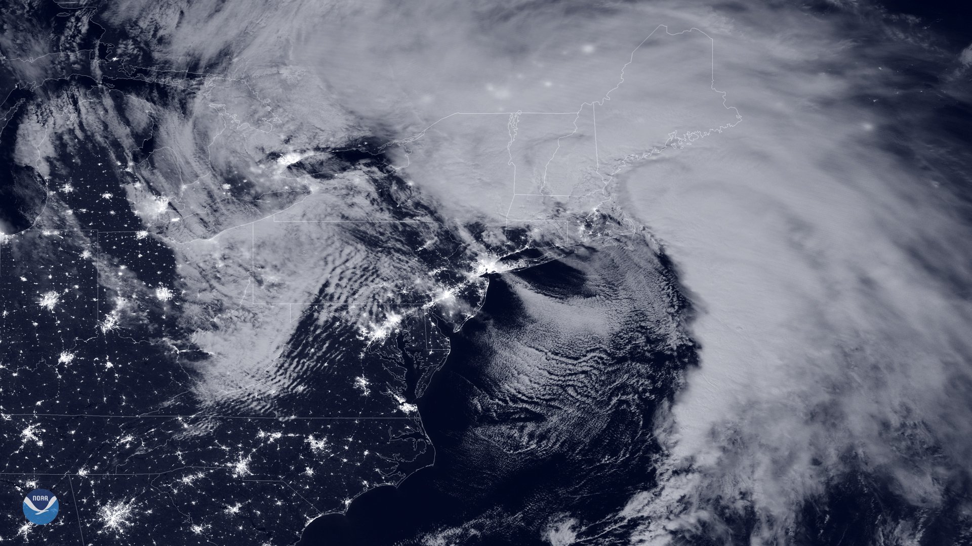 Bomb Cyclone Delivers Powerful Punch to the Northeast