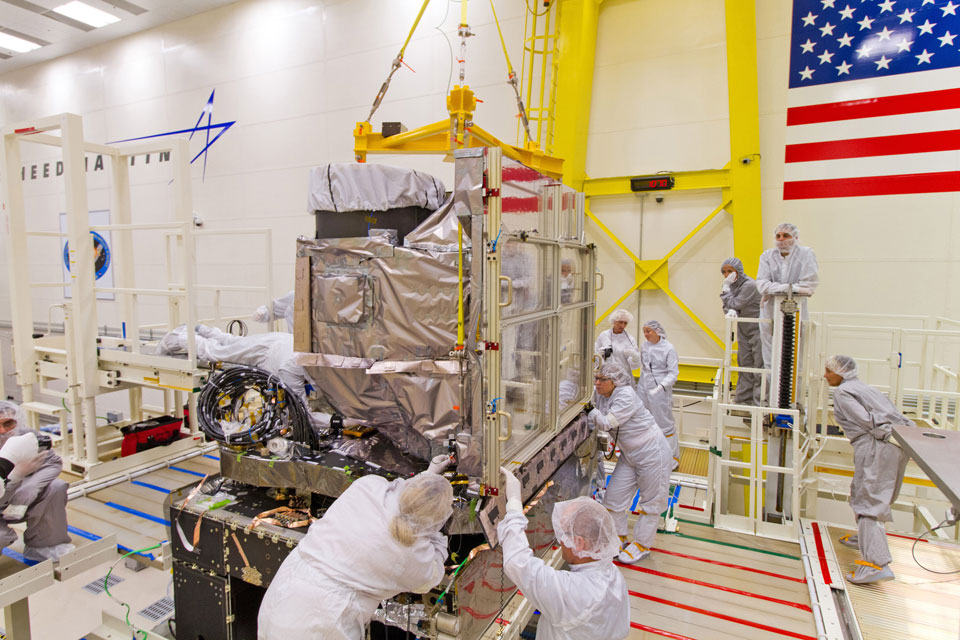 All Instruments for NOAA’s GOES-R Satellite Now Integrated with Spacecraft