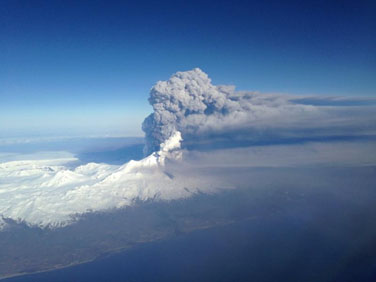 Suomi NPP Satellite Monitors Pavlof Volcano Eruption