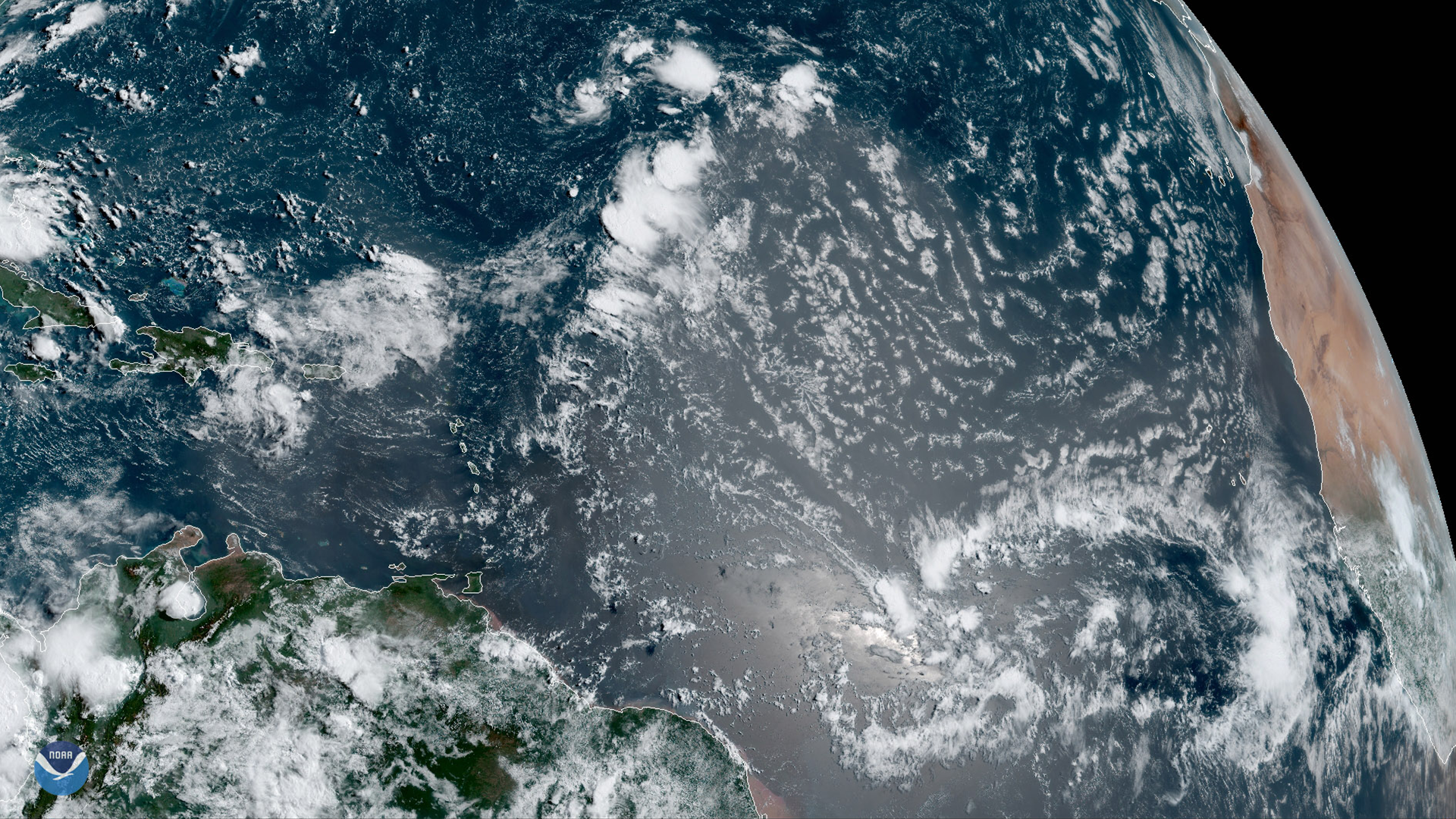 GOES East Monitors Saharan Dust