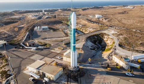 Image of JPSS on the launch pad