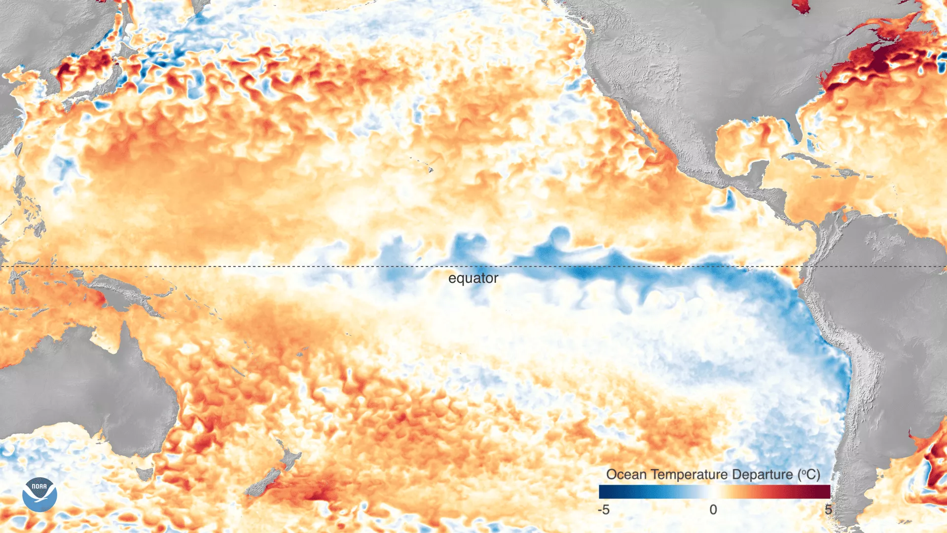 Image of La Niña Returns to the Eastern Pacific Ocea