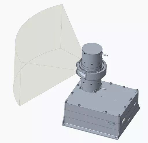 Image of the Solar Wind Plasma Sensor
