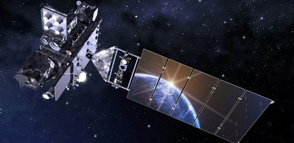 Image of GOES-R satellite