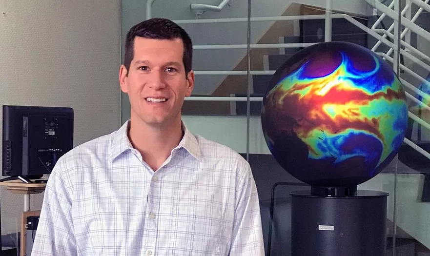 Photo of meteorologist David A. Peterson, PhD.
