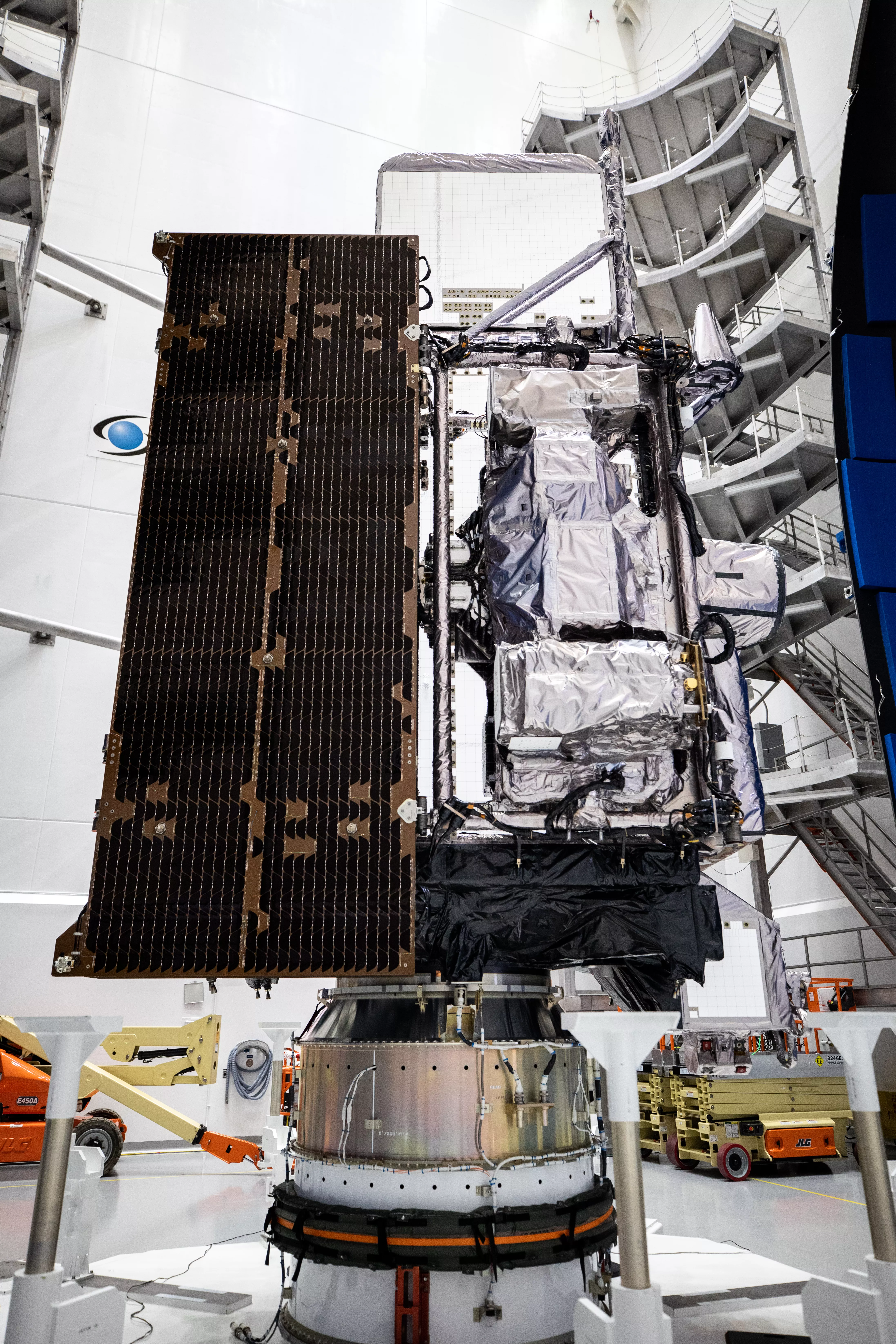GOES-T satellite Preparing for Encapsulation
