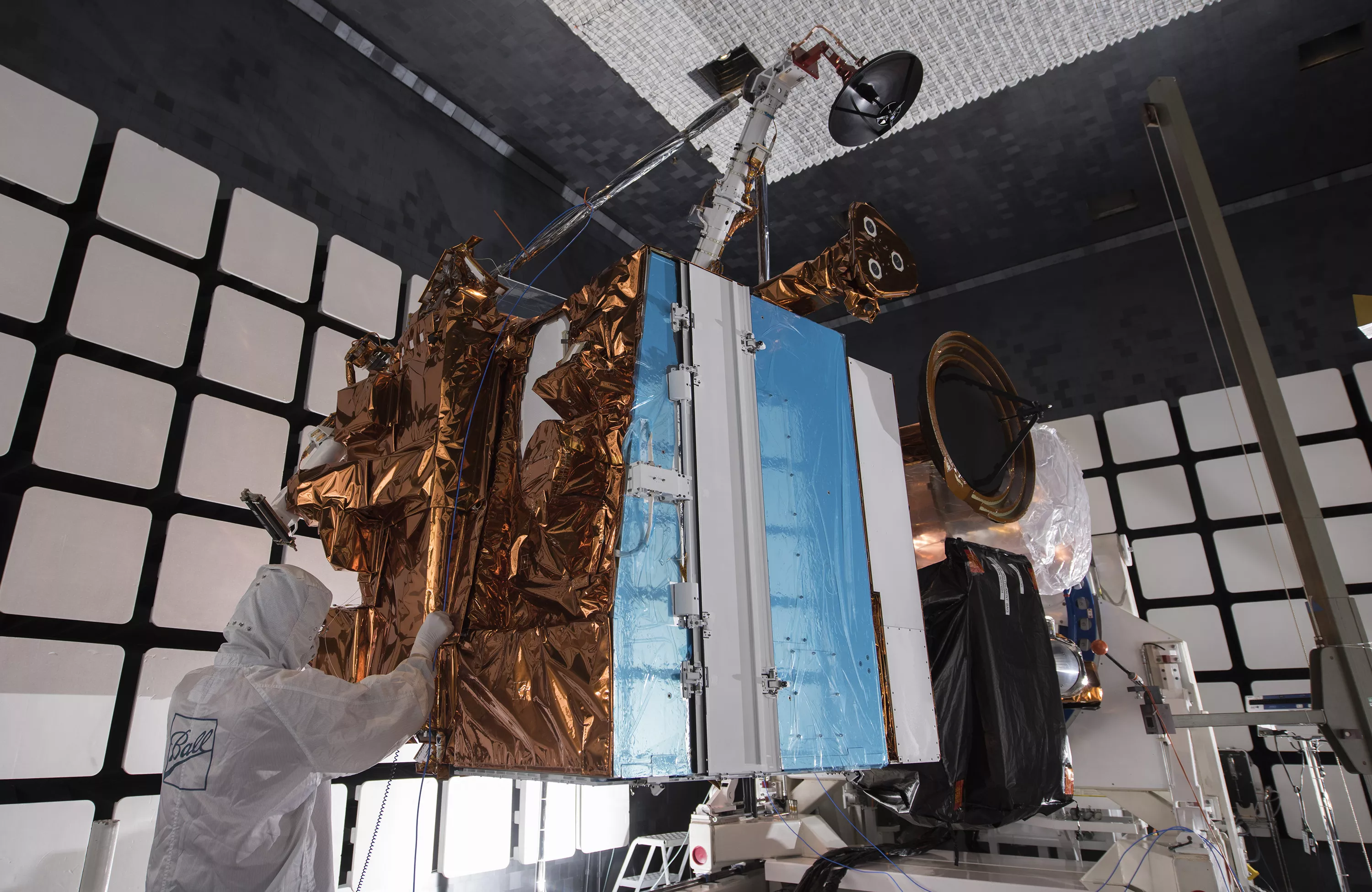 Image of All instruments integrated with JPSS-1
