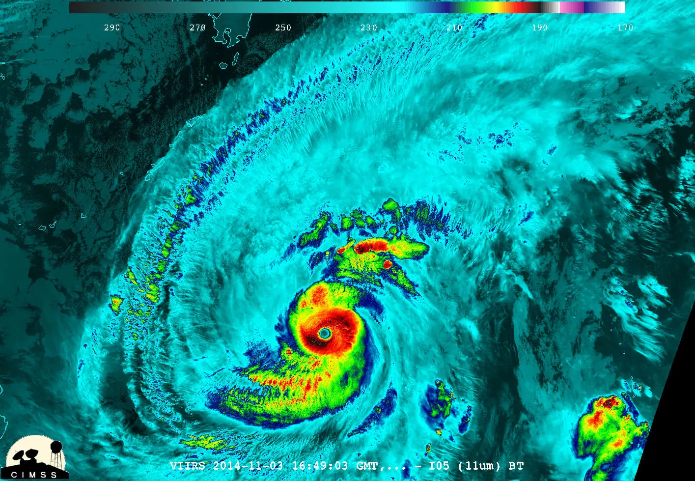 Image of a hurricane