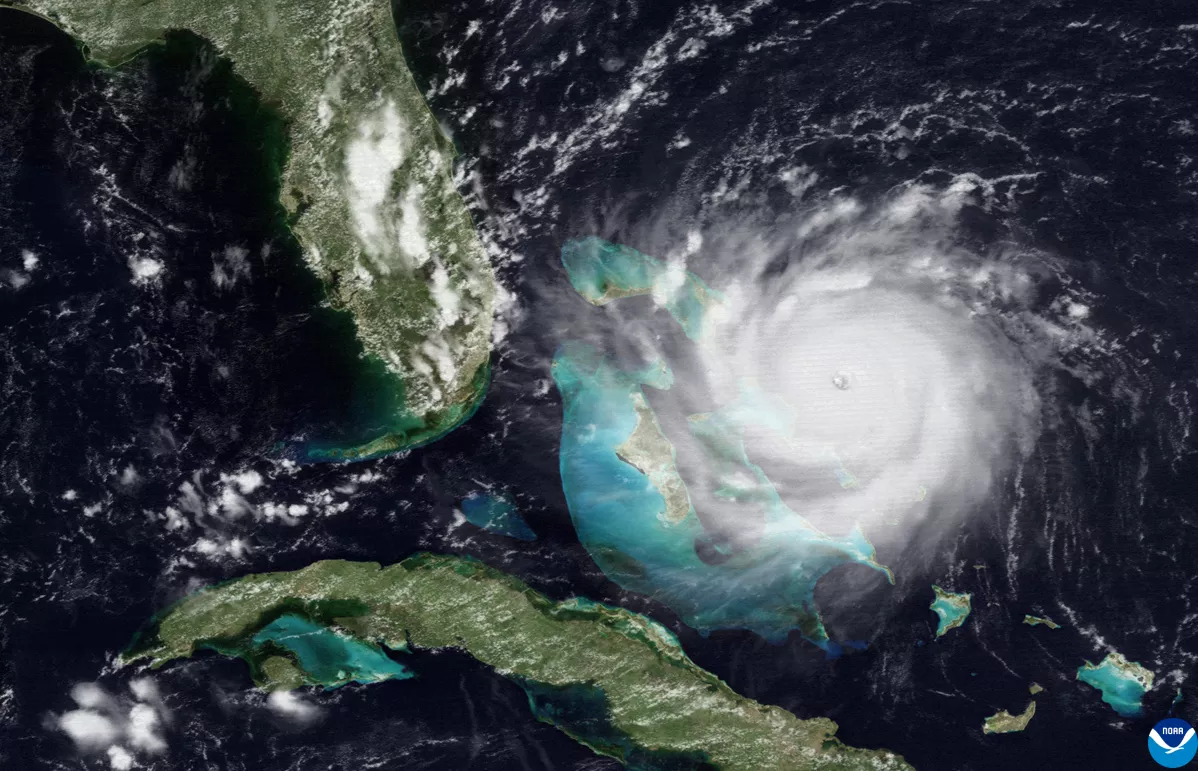 Hurricane Andrew in the Caribbean