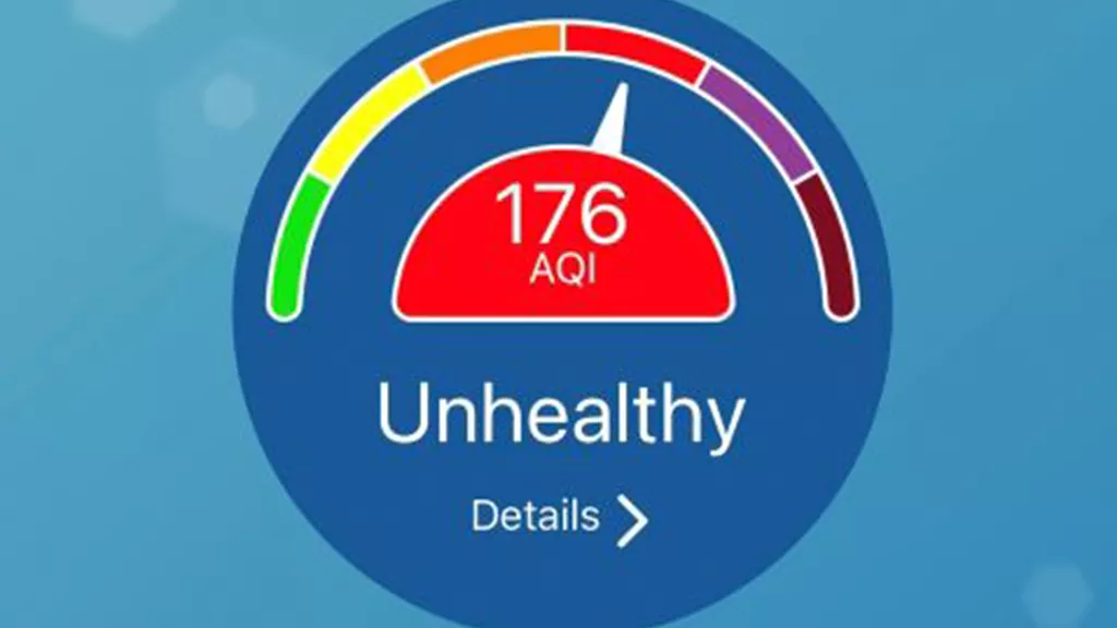 Image of a temperature meter; 126; Unhealthy