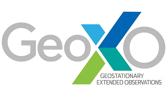GeoXO Logo; geostationary extended observations
