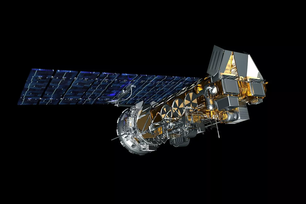 An artist's rendering of NOAA-18 or NOAA-19