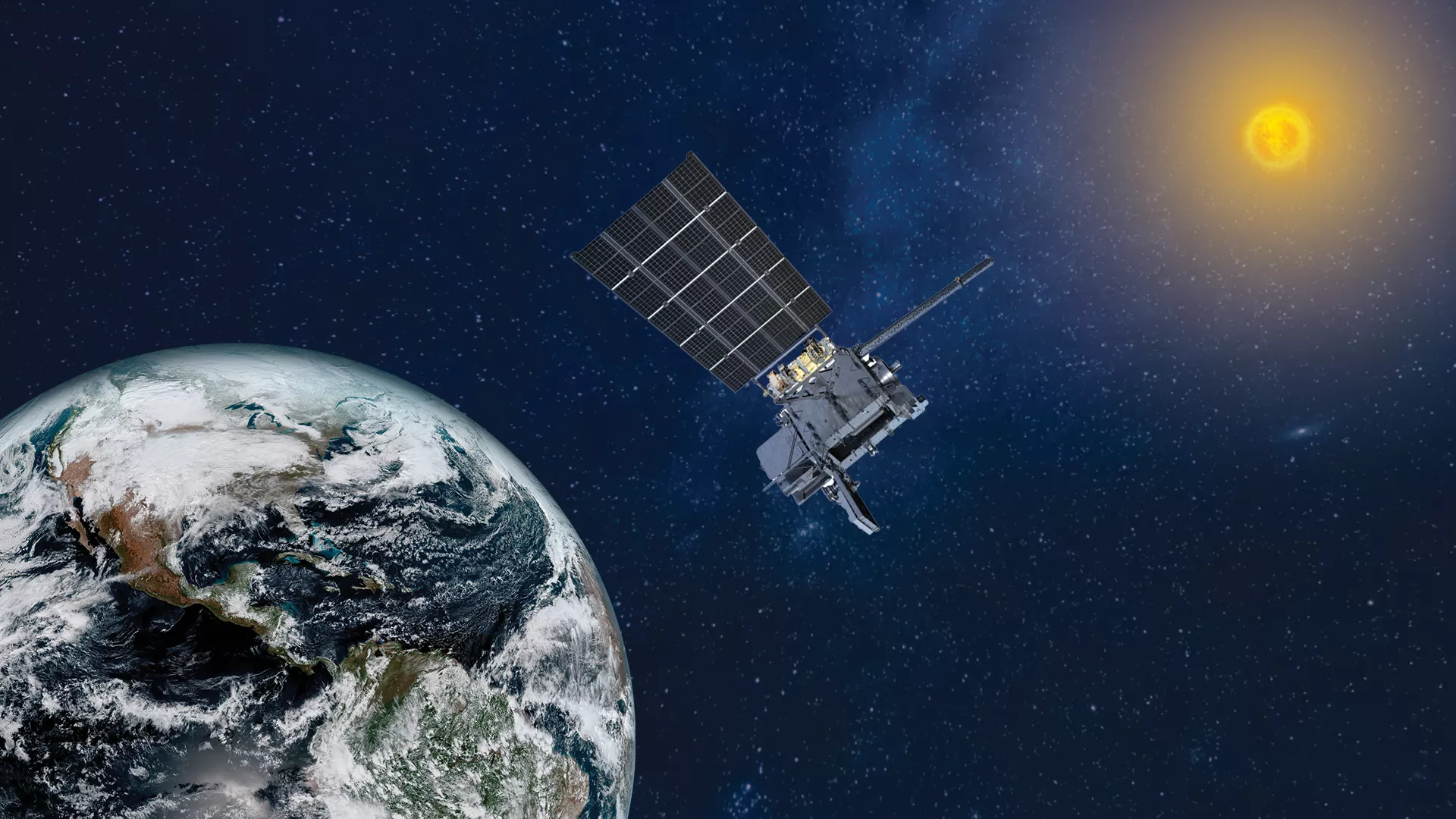 GOES-U artist rendering of orbit
