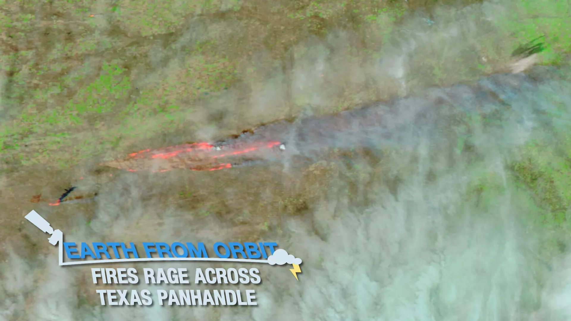 Fires Rage Across Texas Panhandle 