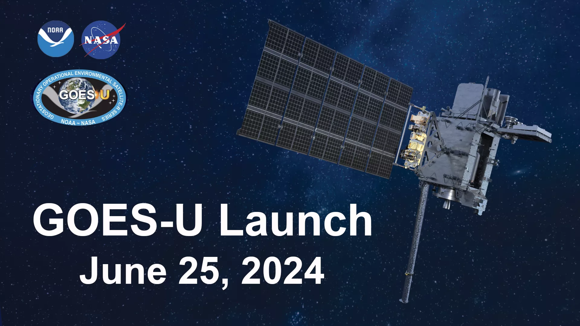 GOES-U Launch poster