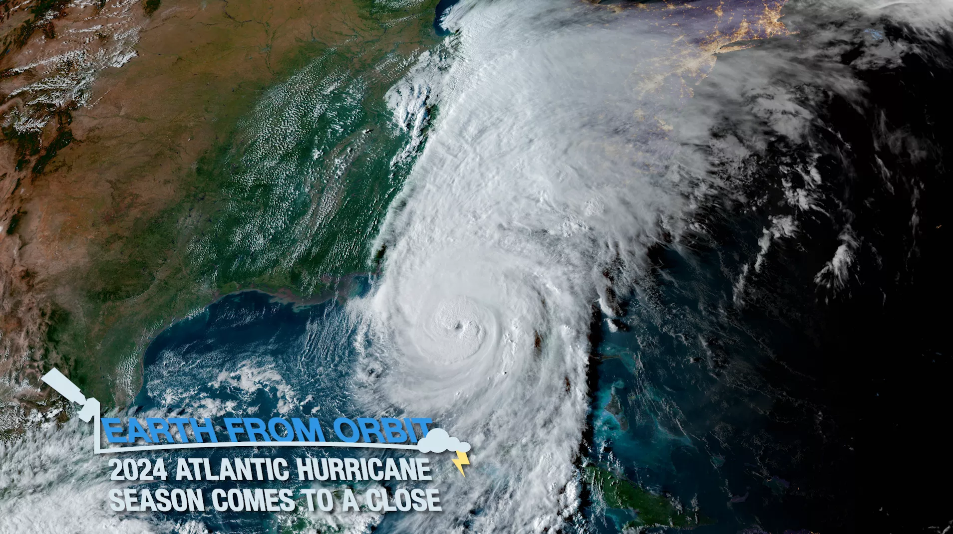 Title card for the 2024 Atlantic Hurricane Season Wrap Up